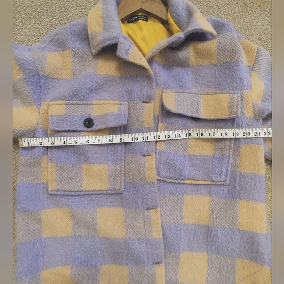 Plaid Shein Jacket - Size S/M - Picture 2 of 8